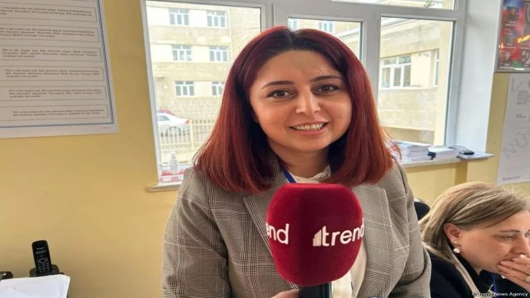 Prezident seçkilərində seçicilər yüksək fəallıq nümayiş etdirir - Məntəqə sədri