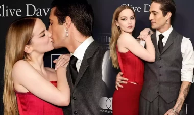 Kameralara öpüşərək poza verdilər - FOTOlar