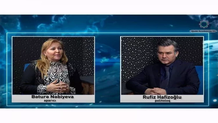 Qərbdə insan hüquqları polis müşayiəti ilə pozulur - Rufiz Hafizoğlu