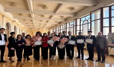 Filarmoniyada “Gənclər günü” münasibəti ilə təltif etmə mərasimi keçirildi - FOTO