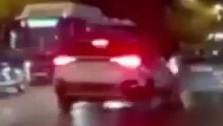 Zərbənin təsirindən havaya qalxıb... - Bakıdakı ağır qəzanın ANBAAN VİDEOSU