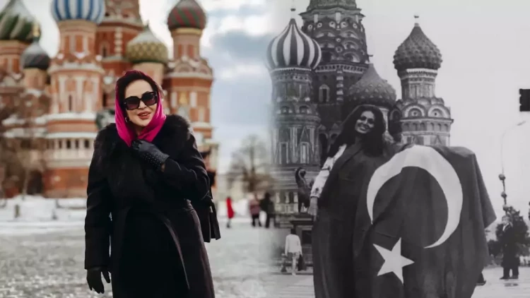 Türkan 51 il sonra Qırmızı Meydanda - FOTO