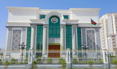 Türkmənistandakı səfirliyimizdə seçki məntəqəsi yaradıldı