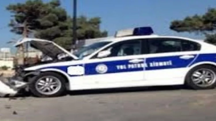 Bakıda YPX avtomobili qəzaya düşdü - VİDEO