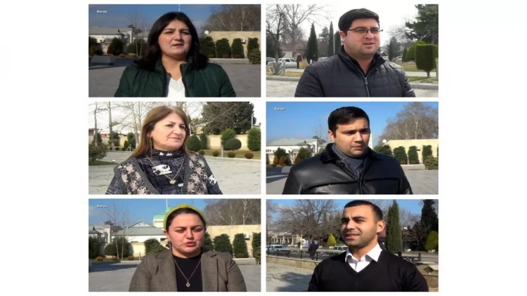 Hamılıqla Qarabağ Zəfərinə səs verəcəyik – Bərdə seçiciləri - VİDEO