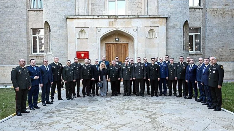 Milli Müdafiə Universitetində yeni kursun açılış mərasimi keçirildi - FOTO