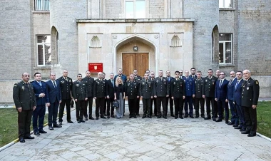 Milli Müdafiə Universitetində yeni kursun açılış mərasimi keçirildi - FOTO