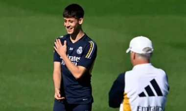 Arda Ançelotti qarşısında 