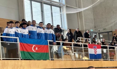 Yığmamız Budapeştdə 5 medal qazanıb