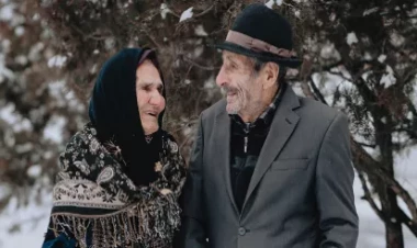 Azərbaycanda örnək ailə: 75 ildir evlidirlər... - FOTO