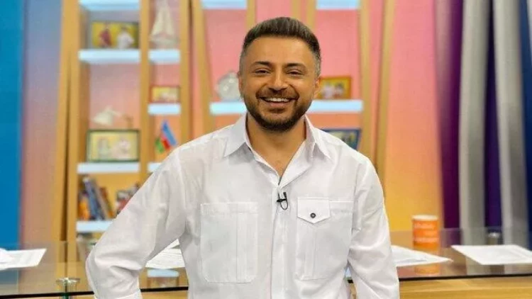 Azərbaycanlı aparıcı ata oldu - FOTOlar