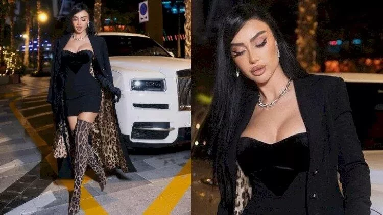 Azərbaycanlı modelin 15 855 AZN-lik bahalı geyimi - FOTOlar