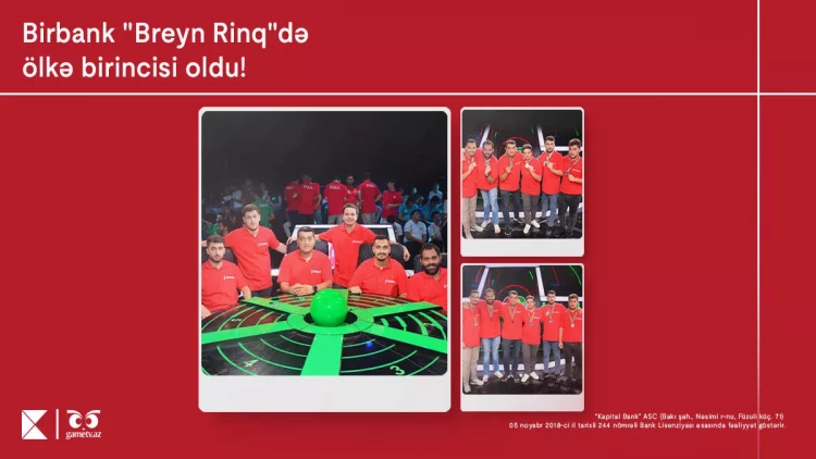 “Birbank” komandası Azərbaycan çempionu oldu