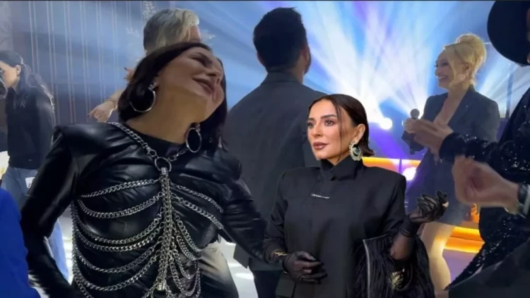 Küsülü olduğu Nuranın mahnısına rəqs etdi - VİDEO