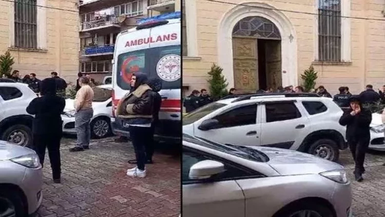 Türkiyədə kilsəyə silahlı hücum - ölən var - VİDEO