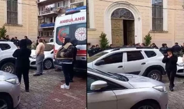 Türkiyədə kilsəyə silahlı hücum - ölən var - VİDEO