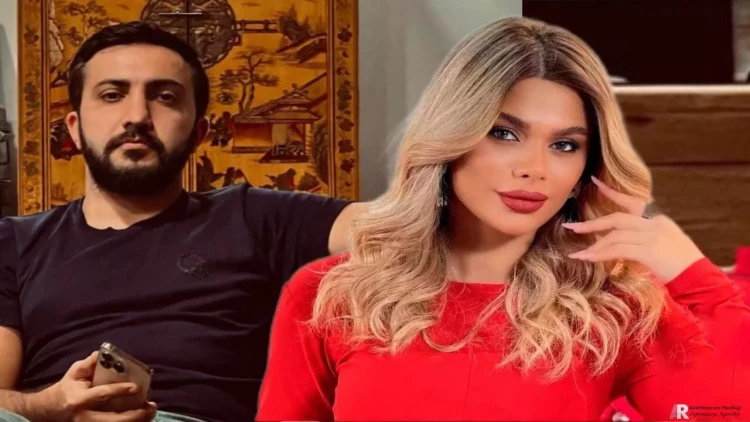 Aysunun vəkil nişanlısı ilə romantik anları GÜNDƏM OLDU - VİDEO