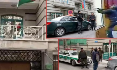 Səfirliyimizə hücumdan bir il keçdi - VİDEO