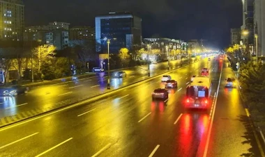 Hazırda Bakı yolları - FOTOlar