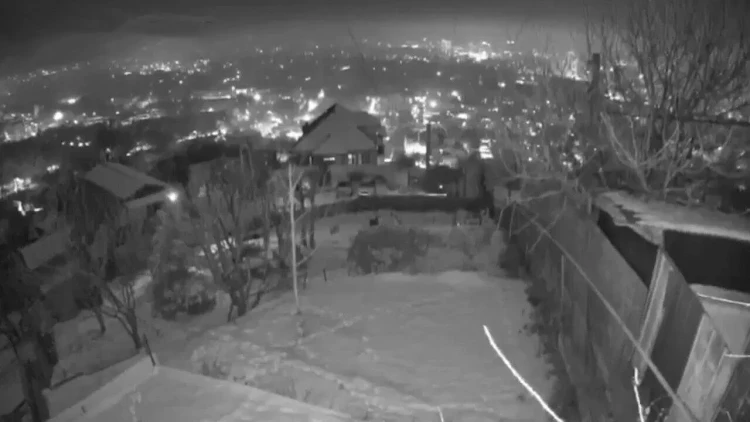 Qırğızıstanda baş verən 7 bal gücündə zəlzələnin ANBAAN VİDEOsu