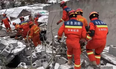 Torpa sürüşməsində 47 nəfər torpaq altında qaldı