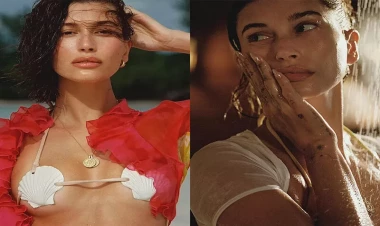 Castinin xanımından bikinili FOTOlar - Balıqqulağı ilə sinəsini gizlətdi...