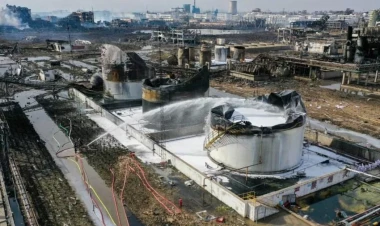 Çində dəhşətli partlayış: 8 nəfər öldü