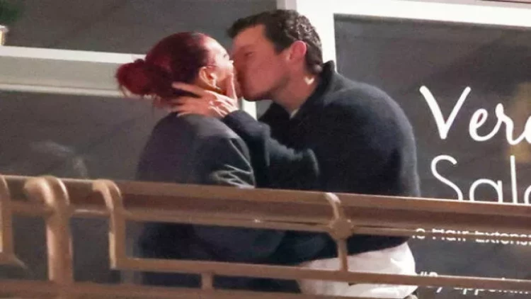 Dua Lipa məşhur aktyorla öpüşərkən görüntüləndi - FOTO