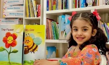 3 yaşlı qız dünyanın ən gənc yazıçısı kimi tarixə düşdü