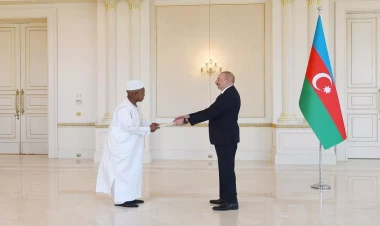 İlham Əliyev Syerra-Leonenin yeni səfirini qəbul etdi - FOTO