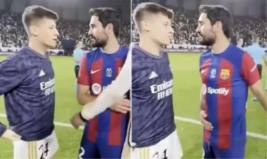 Məğlubiyyətdən sonra Gündoğanın Ardaya dediyi sözlər gündəm oldu - FOTO