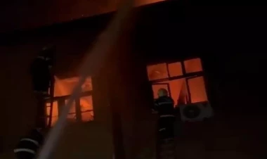 FHN-dən Sumqayıtdakı yanğınla bağlı AÇIQLAMA