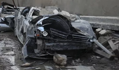 9 nəfərə məzar olan partlayış yerindən yeni FOTOlar