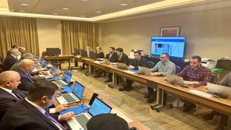 Məzahir Pənahov MSK-nın Müstəqil Media Mərkəzinə baxış keçirib - FOTO