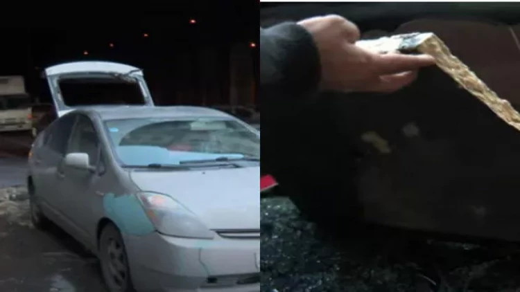 Bakıda körpünün bir hissəsi UÇDU: xəsarət alan var - VİDEO