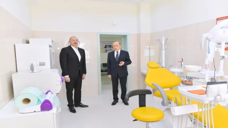 Prezident Lənkəranda penitensiar kompleksdə yaradılan şəraitlə tanış olub - VİDEO - FOTO