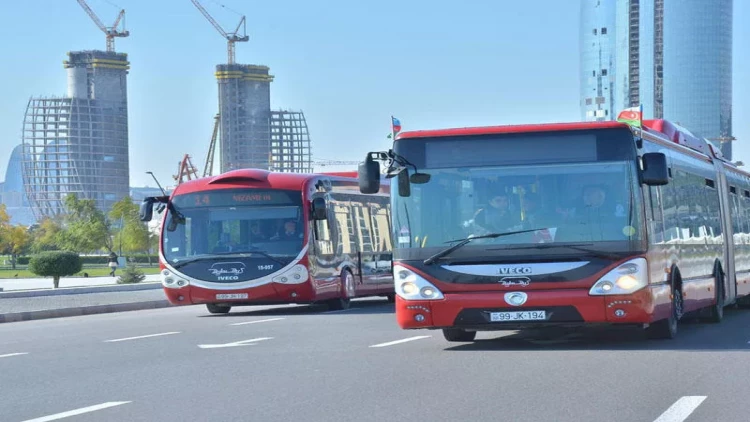 Bakıda partlayışa görə bu marşrutların hərəkət sxemi dəyişdirildi