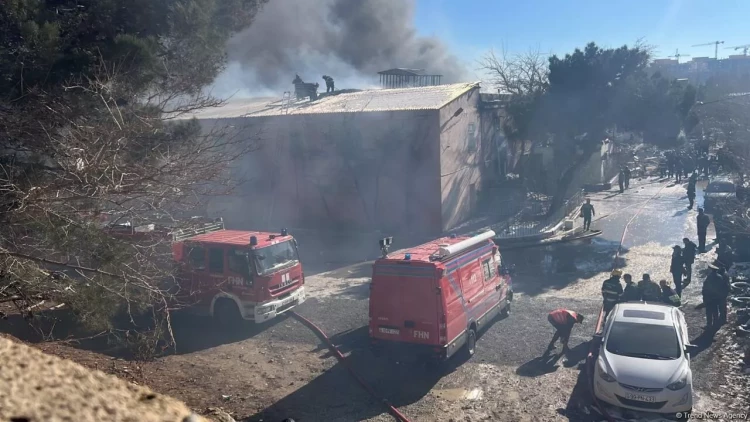 Bakıda sexdəki yanğında ölənlərin sayı 7-yə çatıb - YENİLƏNİB - VİDEO - FOTO