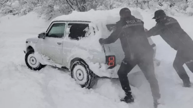 Ən çox qar bu rayonlara yağıb - FOTOlar