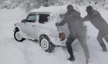 Ən çox qar bu rayonlara yağıb - FOTOlar