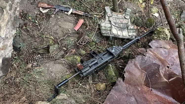 Qubadlıda pulemyot və avtomat aşkarlandı