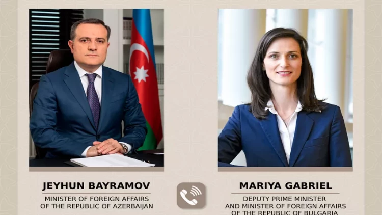 Ceyhun Bayramov bolqar həmkarı ilə ikitərəfli münasibətləri müzakirə etdi