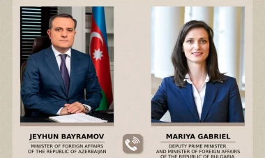 Ceyhun Bayramov bolqar həmkarı ilə ikitərəfli münasibətləri müzakirə etdi