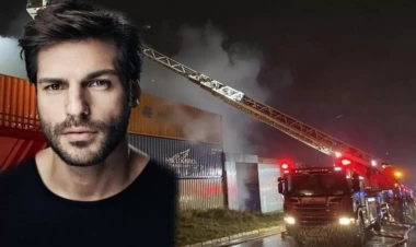 Serkanın serial çəkillişində yanğın oldu