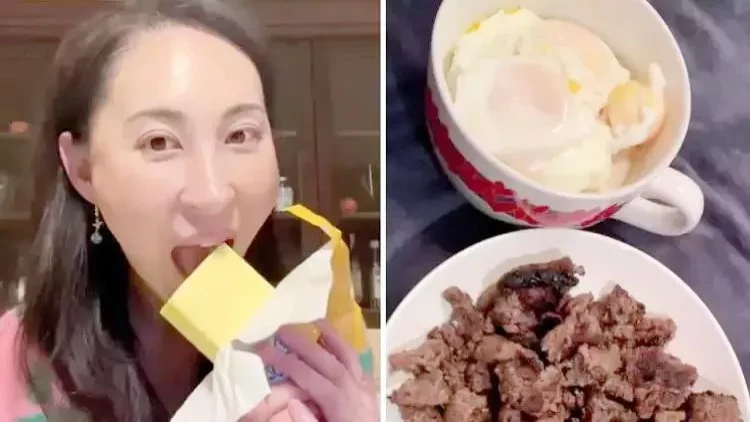 Hər gün 1 blok kərə yağı və 22 yumurta yeyir - Baxış sayı 1,2 milyona çatıb - FOTO