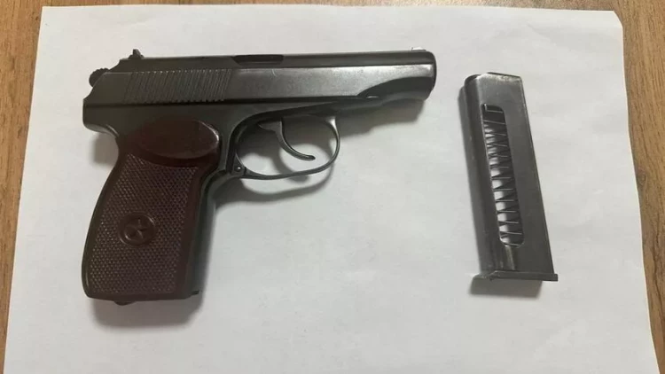 Ağcabədidə tapança satmaqda şübhəli bilinən şəxs saxlanılıb - FOTO