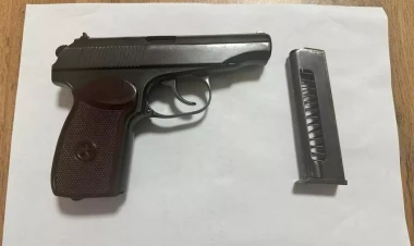 Ağcabədidə tapança satmaqda şübhəli bilinən şəxs saxlanılıb - FOTO