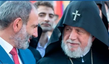 Erməni kilsəsi ilə Paşinyan QIRĞINA ÇIXDI, VOMA erməniləri DAĞDA DÖYÜŞƏ çağırdı