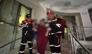 Respublika Perinatal Mərkəzində güclü yanğın - VİDEO - FOTO