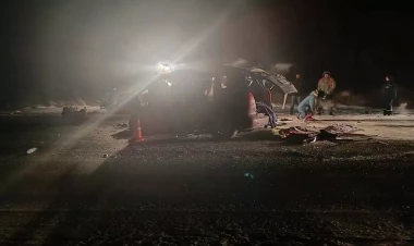 Rusiyada ağır yol-nəqliyyat hadisəsində 4 nəfər ölüb, 16 nəfər yaralanıb